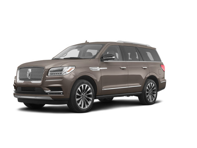 2019 Lincoln Navigator Black Label, front three-quarter view, paint 1 of 8