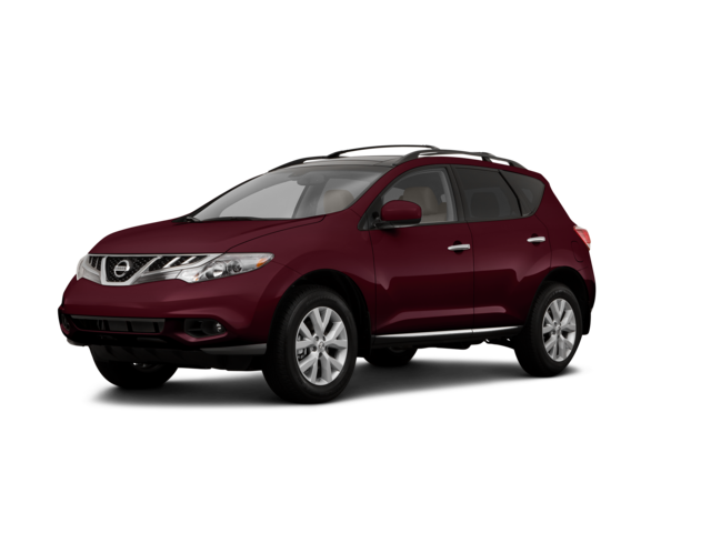 2011 Nissan Murano S, front three-quarter view, paint 1 of 7