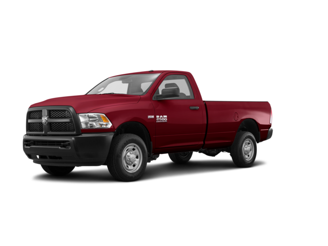 2016 Ram 2500 Tradesman, front three-quarter view, paint 1 of 8