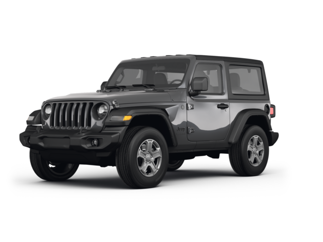 2023 Jeep Wrangler Sport S, front three-quarter view, paint 1 of 8