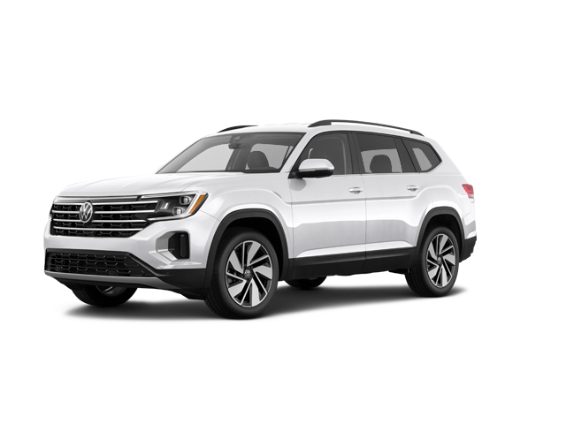 2025 Volkswagen Atlas SE w/Technology, front three-quarter view, paint 1 of 8