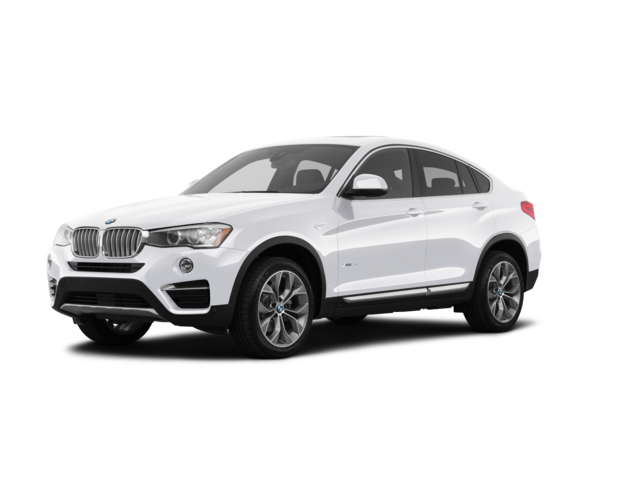 2018 BMW X4 xDrive28i, front three-quarter view, paint 1 of 8