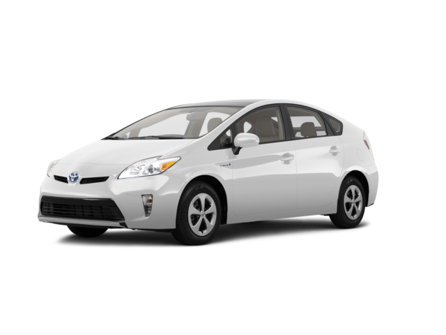 2015 Toyota Prius Four, front three-quarter view, paint 1 of 8