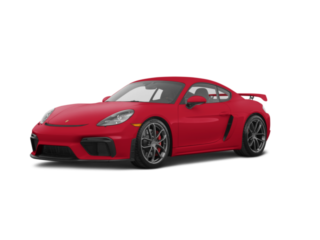 2022 Porsche 718 Cayman Base, front three-quarter view, paint 1 of 8