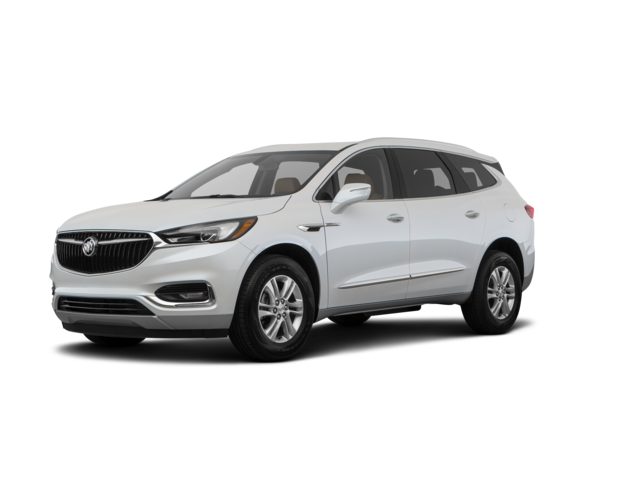 2018 Buick Enclave Avenir, front three-quarter view, paint 1 of 8