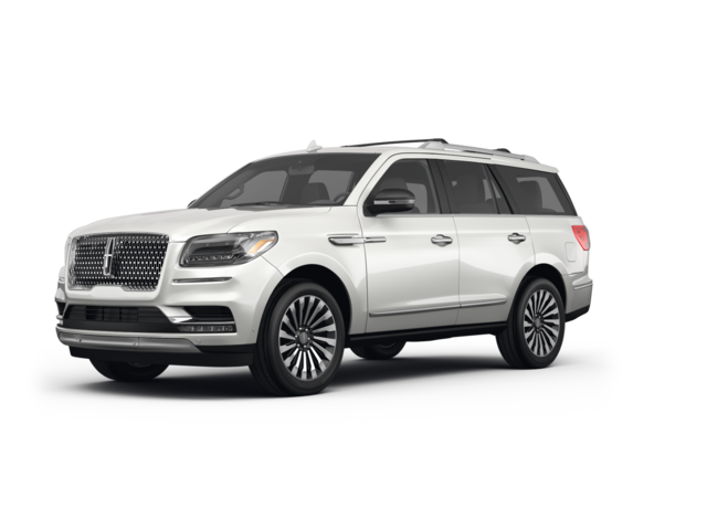 2021 Lincoln Navigator Black Label, front three-quarter view, paint 1 of 8