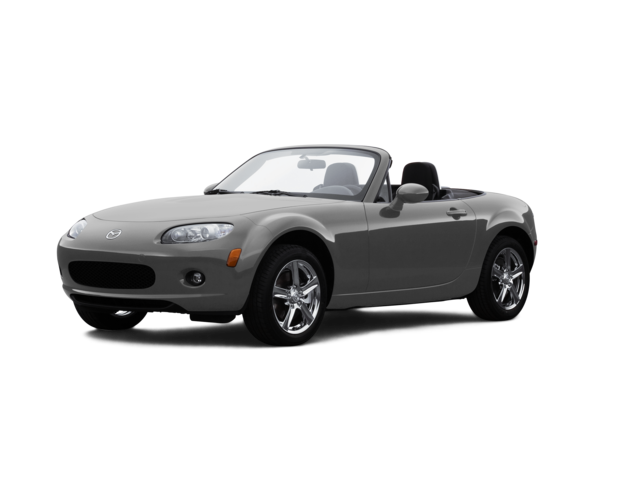 2007 Mazda MX-5 Miata Sport, front three-quarter view, paint 1 of 8