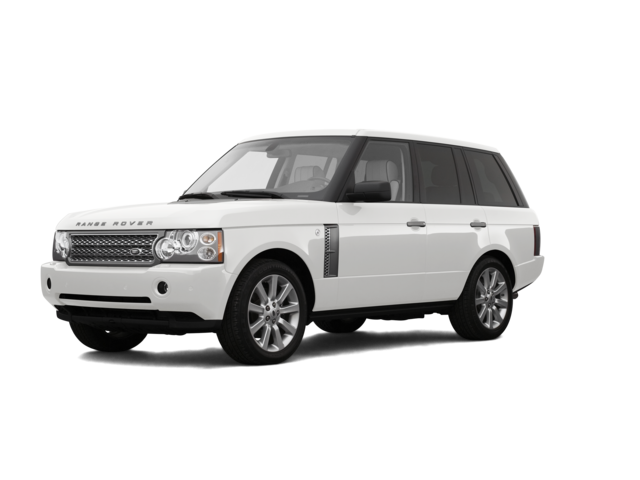 2007 Land Rover Range Rover HSE, front three-quarter view, paint 1 of 8