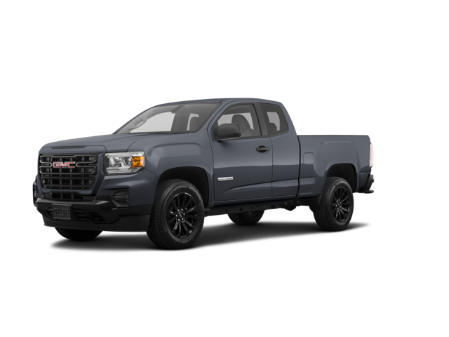 2022 GMC Canyon Elevation Standard, front three-quarter view, paint 1 of 7