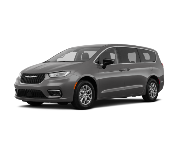 2024 Chrysler Pacifica Select PHEV, front three-quarter view, paint 1 of 8