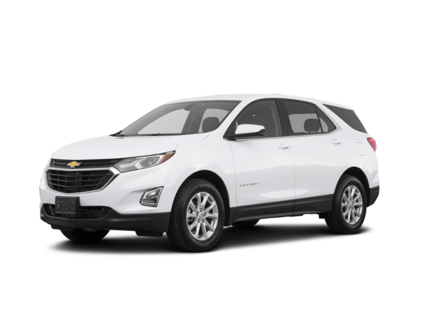 2018 Chevrolet Equinox LT, front three-quarter view, paint 1 of 8
