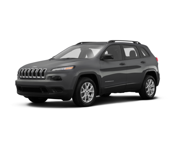 2016 Jeep Cherokee Sport, front three-quarter view, paint 1 of 8