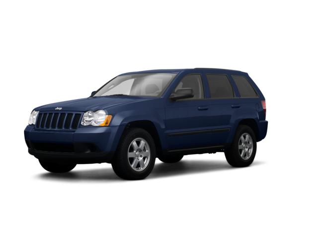 2008 Jeep Grand Cherokee Laredo, front three-quarter view, paint 1 of 8