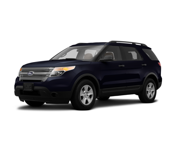 2014 Ford Explorer Base, front three-quarter view, paint 1 of 8