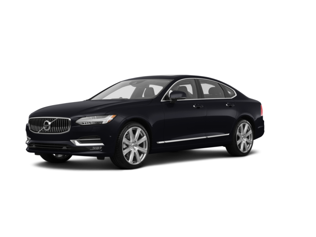 2017 Volvo S90 T5 Momentum, front three-quarter view, paint 1 of 8