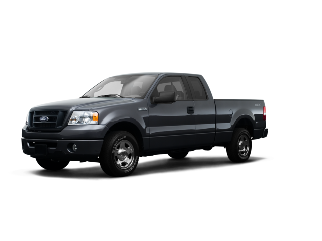 2008 Ford F-150 STX, front three-quarter view, paint 1 of 6
