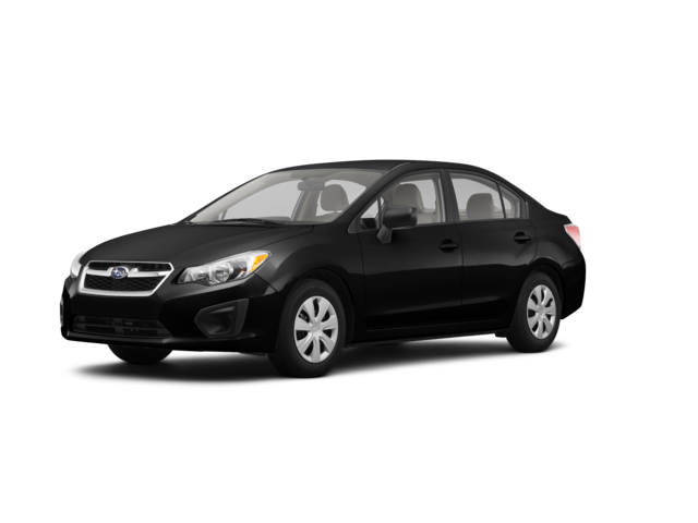 2012 Subaru Impreza 2.0i, front three-quarter view, paint 1 of 8