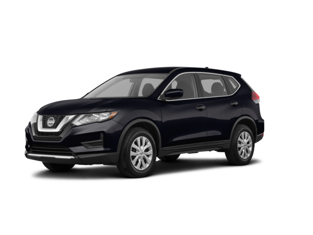 2019 Nissan Rogue S, front three-quarter view, paint 1 of 5