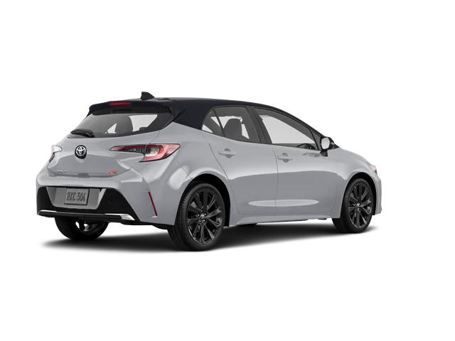 2027 Toyota Corolla Hatchback | Rear 3/4 angle view