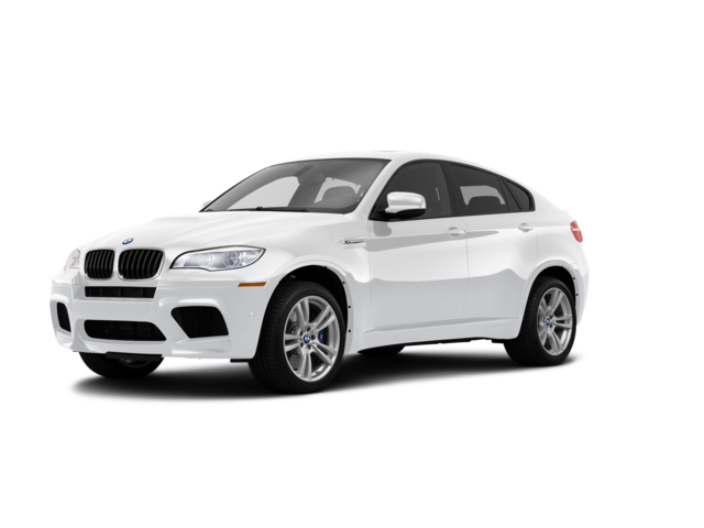 2014 BMW X6 M, front three-quarter view, paint 1 of 7