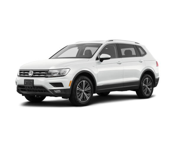 2018 Volkswagen Tiguan SE 4Motion, front three-quarter view, paint 1 of 8