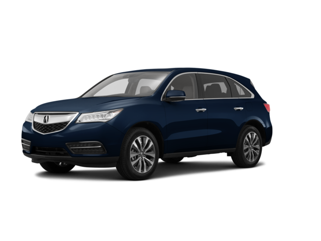 2016 Acura MDX Base, front three-quarter view, paint 1 of 7