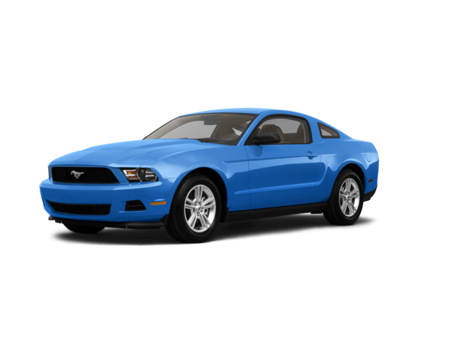 2011 Ford Mustang V6, front three-quarter view, paint 1 of 8