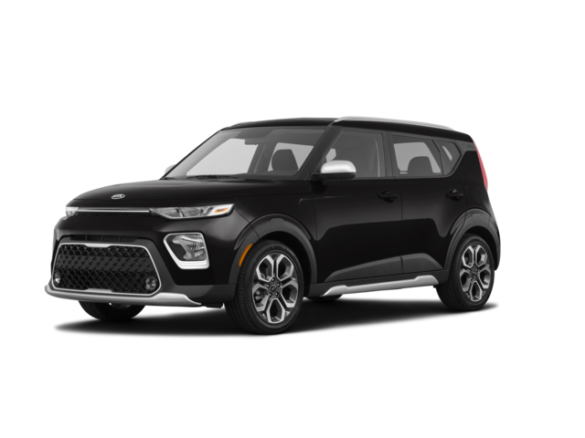 2020 Kia Soul X-Line, front three-quarter view, paint 1 of 8