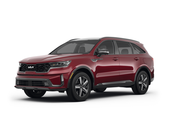 2022 Kia Sorento EX, front three-quarter view, paint 1 of 8