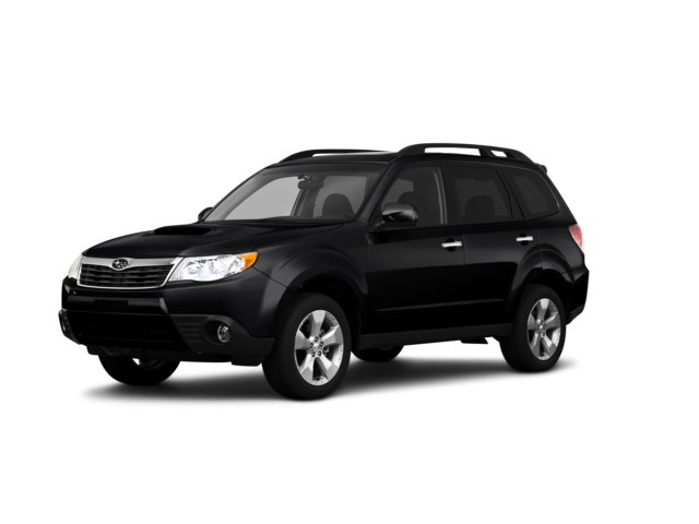 2010 Subaru Forester 2.5XT Premium, front three-quarter view, paint 1 of 8