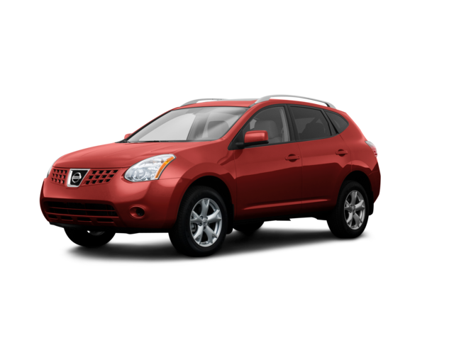 2008 Nissan Rogue SL, front three-quarter view, paint 1 of 8