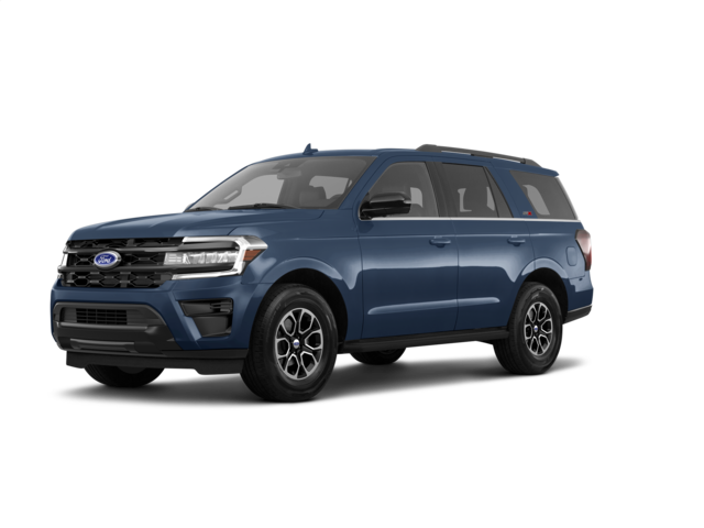 2023 Ford Expedition XL STX, front three-quarter view, paint 1 of 6