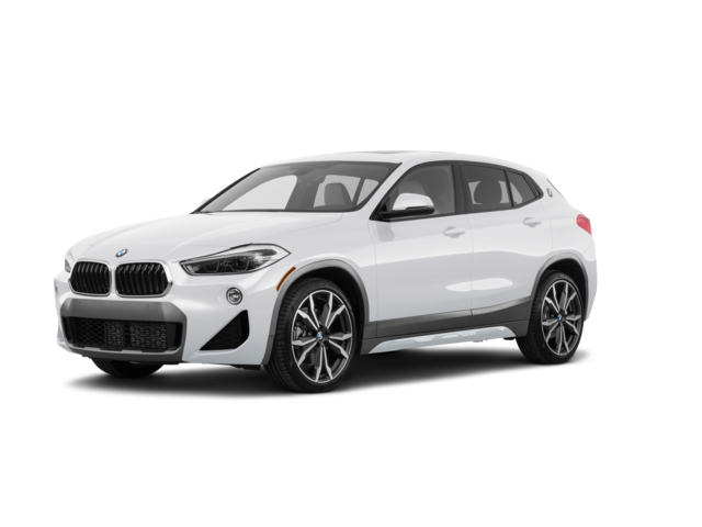 2020 BMW X2 xDrive28i, front three-quarter view, paint 1 of 8