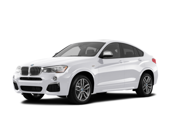 2018 BMW X4 M40i, front three-quarter view, paint 1 of 8