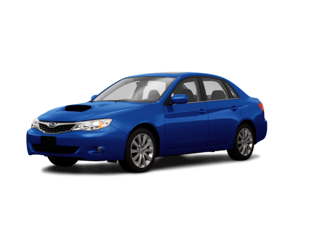 2009 Subaru Impreza 2.5GT, front three-quarter view, paint 1 of 8