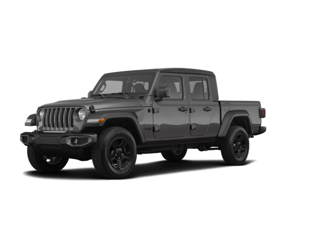 2023 Jeep Gladiator Sport, front three-quarter view, paint 1 of 8