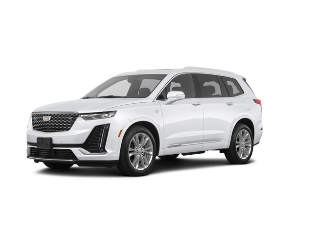 2024 Cadillac XT6 Luxury, front three-quarter view, paint 1 of 7