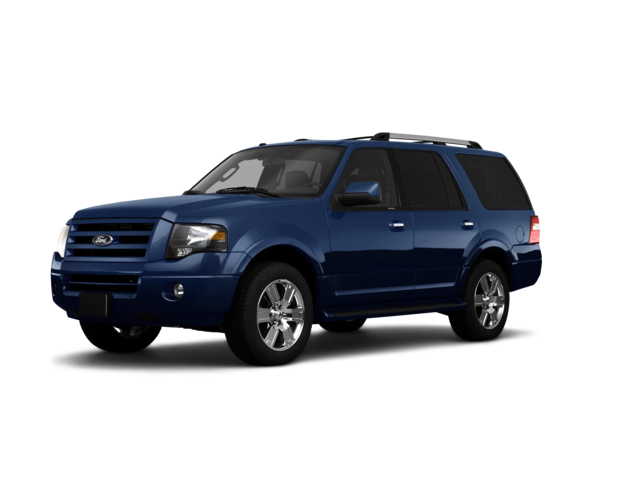 2010 Ford Expedition King Ranch, front three-quarter view, paint 1 of 7