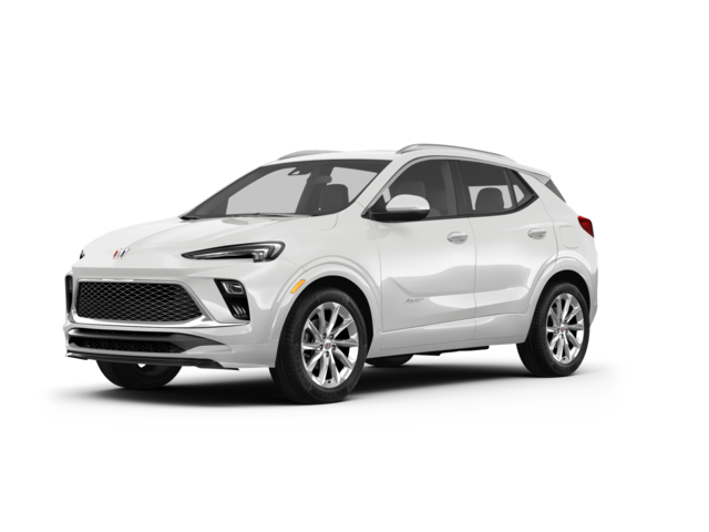 2024 Buick Encore GX Avenir, front three-quarter view, paint 1 of 8