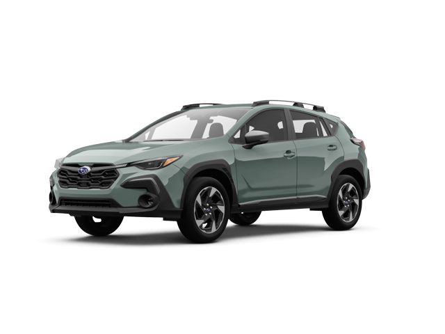 2025 Subaru Crosstrek Limited, front three-quarter view, paint 1 of 8