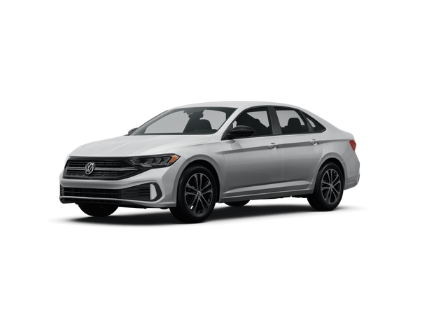 2024 Volkswagen Jetta Autobahn, front three-quarter view, paint 1 of 7