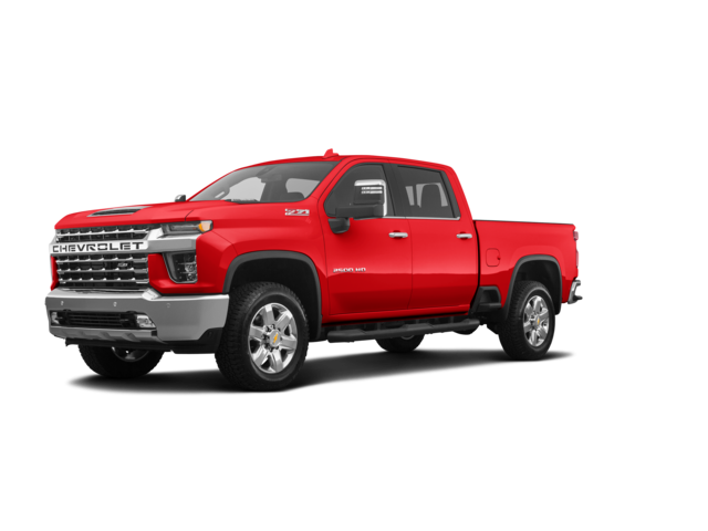 2023 Chevrolet Silverado 2500 HD LTZ, front three-quarter view, paint 1 of 8
