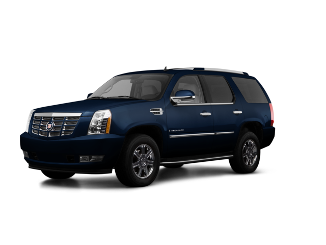2008 Cadillac Escalade Base, front three-quarter view, paint 1 of 7