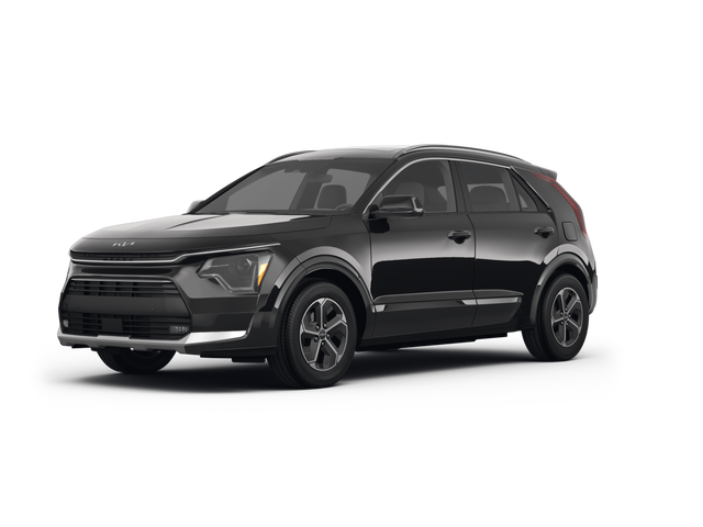 2025 Kia Niro SX, front three-quarter view, paint 1 of 7