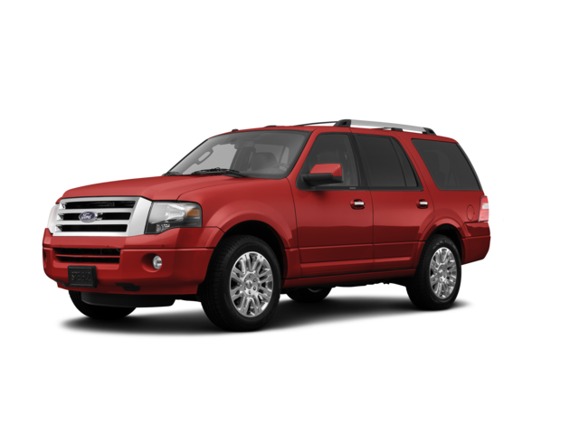 2013 Ford Expedition XLT, front three-quarter view, paint 1 of 8