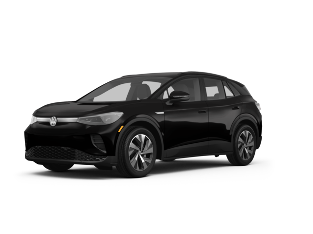 2023 Volkswagen ID.4 Pro S Plus, front three-quarter view, paint 1 of 8