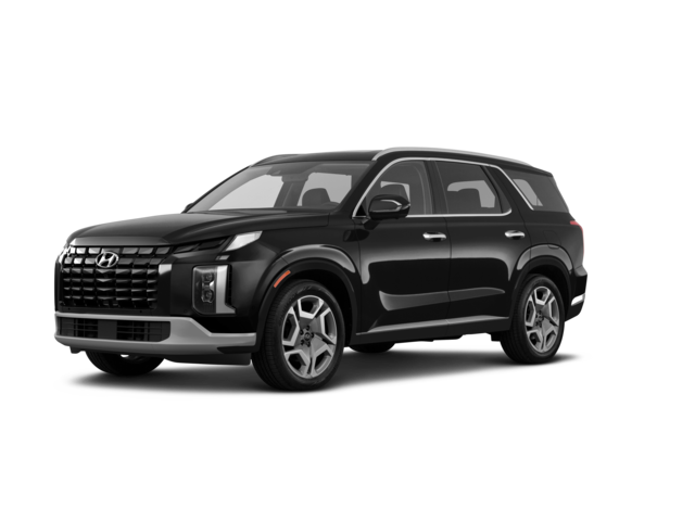 2023 Hyundai Palisade Limited, front three-quarter view, paint 1 of 7