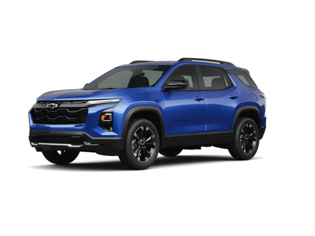 2026 Chevrolet Equinox RS, front three-quarter view, paint 1 of 6