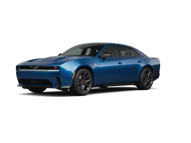 2026 Dodge Charger R/T, front three-quarter view, paint 1 of 8