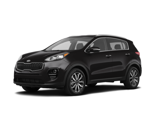 2019 Kia Sportage EX, front three-quarter view, paint 1 of 8